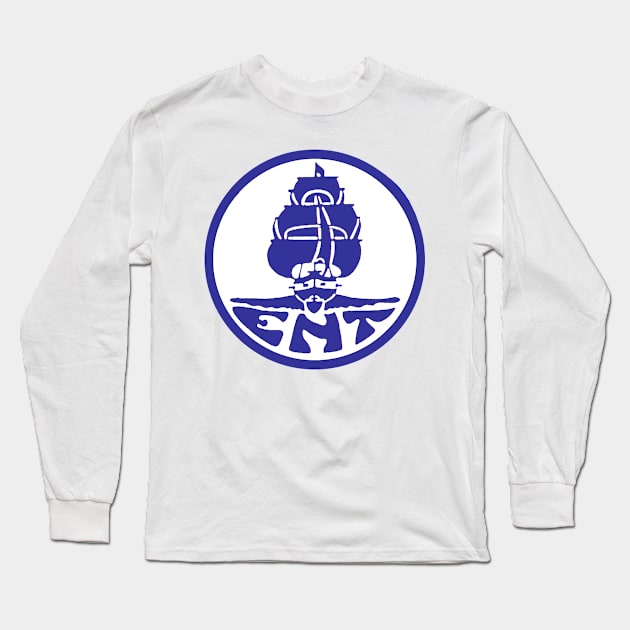 CV-6 Long Sleeve T-Shirt by Spacestuffplus